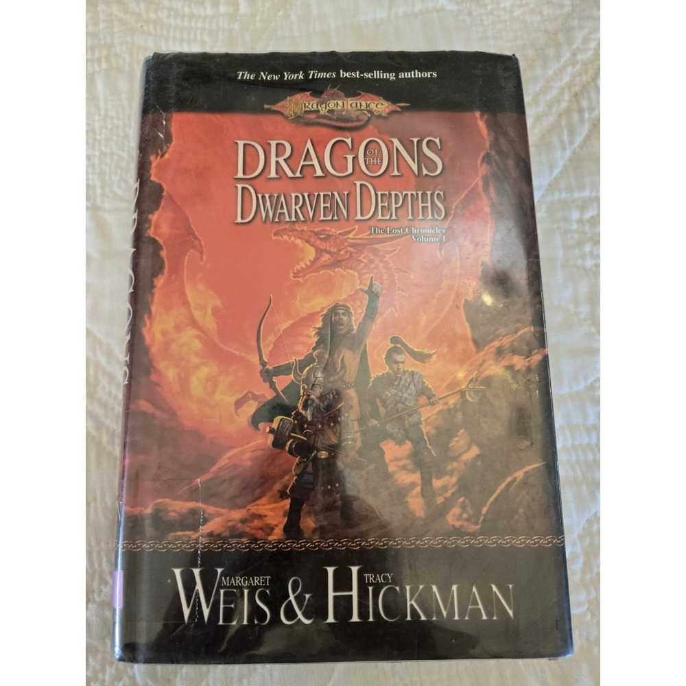 Dragons of the Dwarven Depths by Tracy Hickman 1st Printing (2006, Hardcover)
